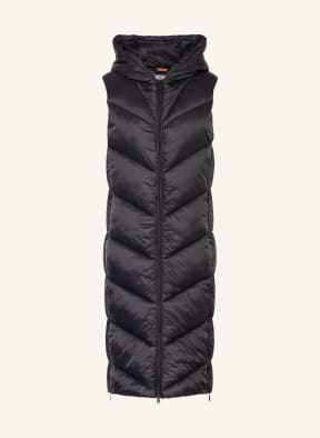 FRIEDA & FREDDIES Quilted vest LAUREEN, Color: BLACK (Image 1)