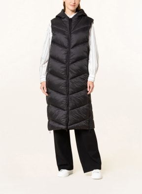 FRIEDA & FREDDIES Quilted vest LAUREEN, Color: BLACK (Image 1)