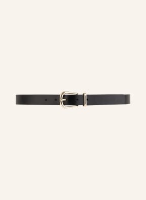 TOMMY HILFIGER Leather belt, Color: BLACK (Image 1)