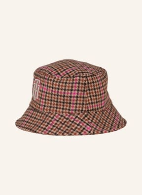 TOMMY HILFIGER Bucket-Hat, Farbe: PINK/ BRAUN (Bild 1)