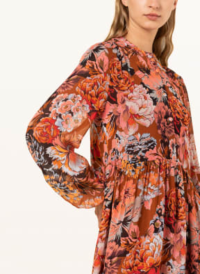darling harbour Kleid, Farbe: BRAUN/ ROSA/ HELLBLAU (Bild 1)