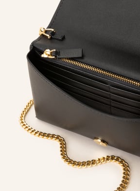 VALENTINO GARAVANI Neck wallet VLOGO SIGNATURE, Color: BLACK (Image 1)