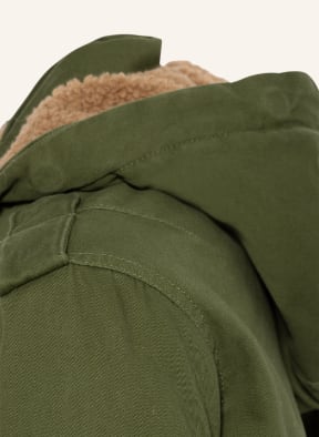 Pepe Jeans Parka GOLDERS mit abnehmbarem Kunstpelz, Farbe: OLIV (Bild 1)