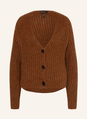 MARC CAIN Cardigan with alpaca, Color: 631 burnt sienna (Image 1)