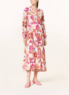 LIEBLINGSSTÜCK Kleid EBRAL, Farbe: CREME/ PINK/ HELLORANGE (Bild 1)