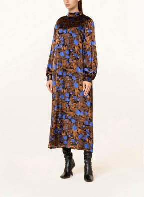 GESTUZ Kleid SILKIRAGZ, Farbe: BRAUN/ BLAU (Bild 1)