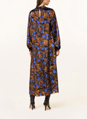 GESTUZ Kleid SILKIRAGZ, Farbe: BRAUN/ BLAU (Bild 1)