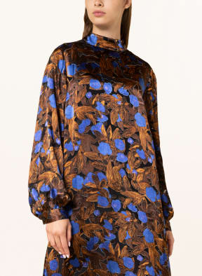 GESTUZ Kleid SILKIRAGZ, Farbe: BRAUN/ BLAU (Bild 1)