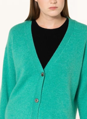 (THE MERCER) N.Y. Oversized cardigan made of cashmere, Color: GREEN (Image 1)