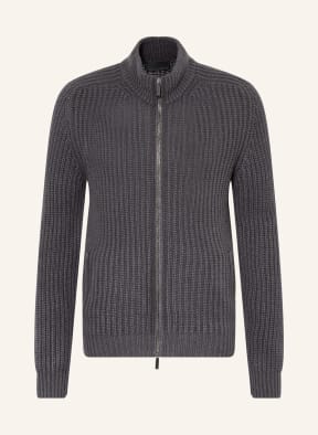 IRIS von ARNIM Cashmere cardigan, Color: DARK GRAY (Image 1)