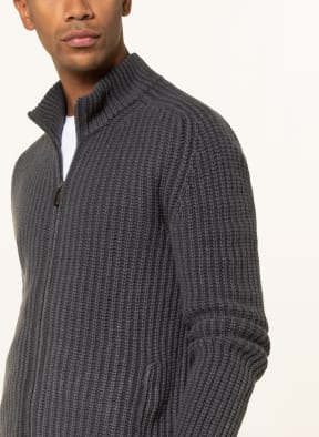 IRIS von ARNIM Cashmere cardigan, Color: DARK GRAY (Image 1)