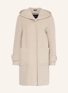 ICONS CINZIA ROCCA Pea coat with alpaca, Color: CREAM (Image 1)