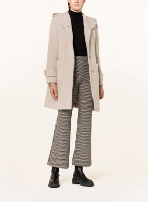 ICONS CINZIA ROCCA Pea coat with alpaca, Color: CREAM (Image 1)