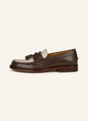 GUCCI Loafers, Color: 2561 NEW ACERO/BEIGE EBON (Image 1)