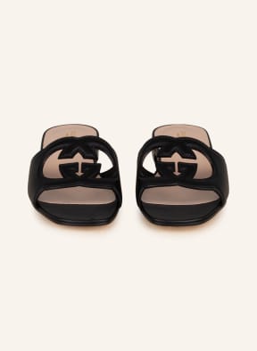 GUCCI Slides, Color: 1000 BLACK (Image 1)