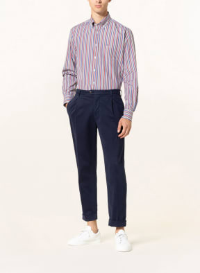 PAUL & SHARK Shirt regular fit, Color: WHITE/ DARK BLUE/ DARK RED (Image 1)
