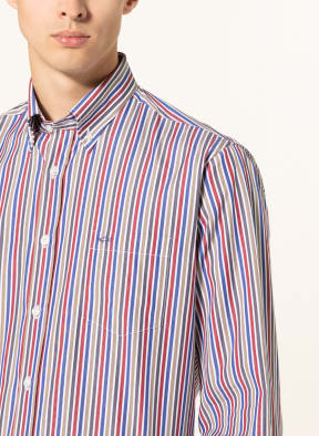 PAUL & SHARK Shirt regular fit, Color: WHITE/ DARK BLUE/ DARK RED (Image 1)