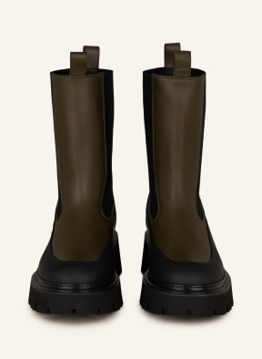 WOOLRICH Chelsea-Boots, Farbe: KHAKI/ SCHWARZ (Bild 1)