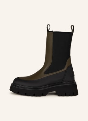 WOOLRICH Chelsea-Boots, Farbe: KHAKI/ SCHWARZ (Bild 1)