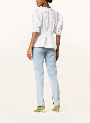 GANNI Shirt blouse, Color: WHITE (Image 1)