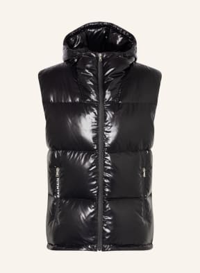 BALMAIN Down vest, Color: BLACK (Image 1)