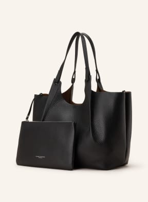 GIANNI CHIARINI Shopper DUA with pouch, Color: BLACK (Image 1)
