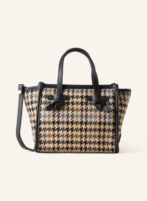 MARCELLA Club Shoulder bag MISS MARCELLA, Color: BEIGE/ BLACK/ BLUE (Image 1)