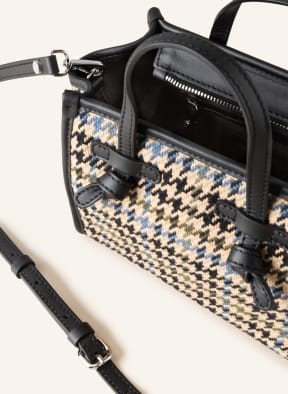 MARCELLA Club Shoulder bag MISS MARCELLA, Color: BEIGE/ BLACK/ BLUE (Image 1)