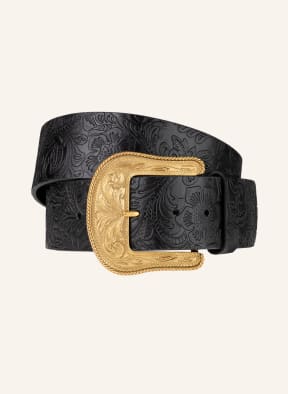 LAUREN RALPH LAUREN Ledergürtel, Farbe: SCHWARZ (Bild 1)