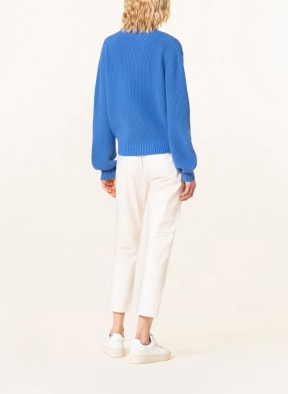 HERZEN'S ANGELEGENHEIT Cardigan with cashmere, Color: BLUE (Image 1)