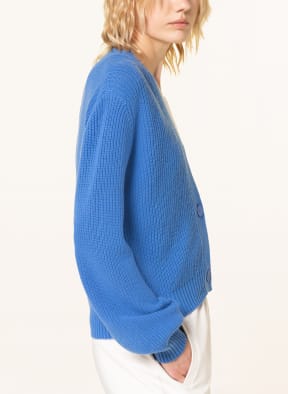 HERZEN'S ANGELEGENHEIT Cardigan with cashmere, Color: BLUE (Image 1)