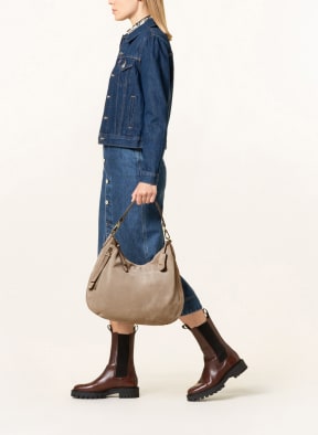 abro Schultertasche JUNA LARGE, Farbe: TAUPE (Bild 1)