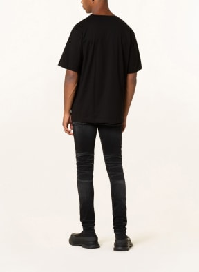 GIUSEPPE ZANOTTI DESIGN T-shirt with decorative gems, Color: BLACK (Image 1)