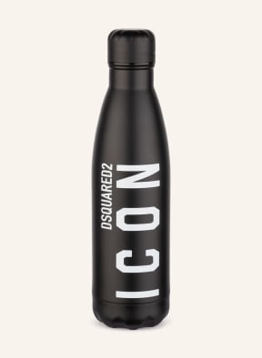 DSQUARED2 Water bottle BE ICON, Color: BLACK (Image 1)