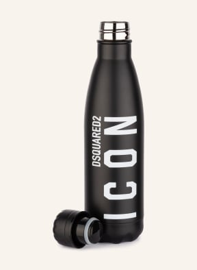 DSQUARED2 Water bottle BE ICON, Color: BLACK (Image 1)