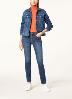 7 for all mankind Skinny Jeans ROXANNE, Farbe: BD MID BLUE (Bild 1)