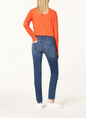 7 for all mankind Skinny Jeans ROXANNE, Farbe: BD MID BLUE (Bild 1)