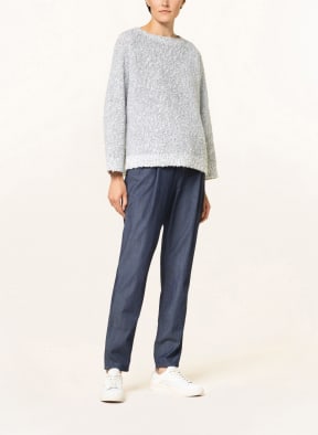 FABIANA FILIPPI Sweater with sequins, Color: WHITE/ LIGHT GRAY (Image 1)