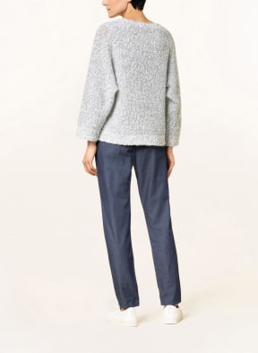 FABIANA FILIPPI Sweater with sequins, Color: WHITE/ LIGHT GRAY (Image 1)