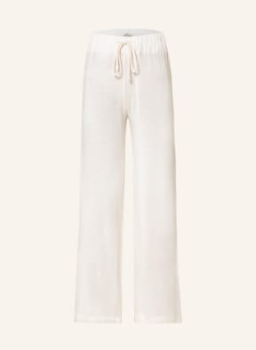 MIRYAM Knit trousers made of merino wool , Color: WHITE (Image 1)