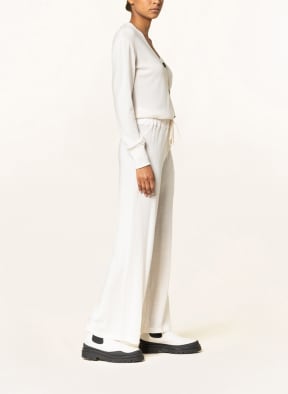 MIRYAM Knit trousers made of merino wool , Color: WHITE (Image 1)