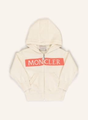 MONCLER enfant Set: Strick-Hoodie und Hose , Farbe: ECRU/ HELLROT (Bild 1)