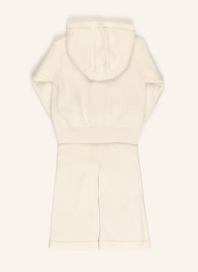 MONCLER enfant Set: Strick-Hoodie und Hose , Farbe: ECRU/ HELLROT (Bild 1)