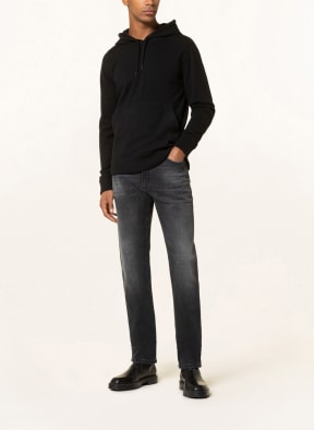 ZEGNA Knit hoodie OASI in cashmere, Color: BLACK (Image 1)