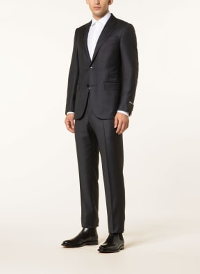 ZEGNA Suit DROP 7 extra slim fit , Color: DARK GRAY (Image 1)