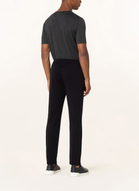 ZEGNA Pants in jogger style regular fit with merino wool, Color: DARK BLUE (Image 1)