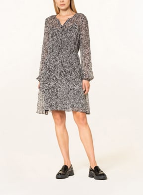 comma Dress, Color: BLACK/ WHITE/ GRAY (Image 1)