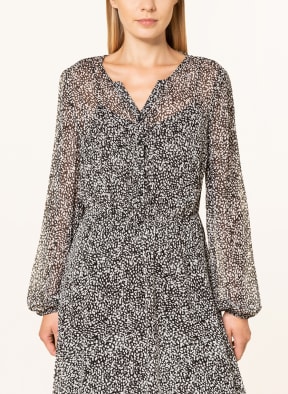 comma Dress, Color: BLACK/ WHITE/ GRAY (Image 1)