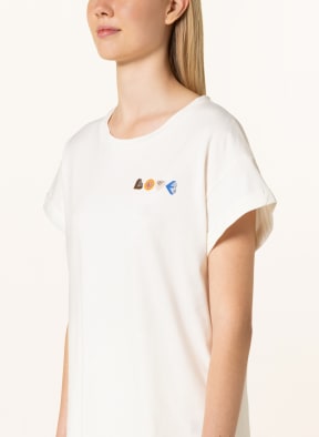rich&royal T-shirt with decorative gems, Color: ECRU (Image 1)