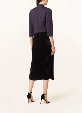 Vera Mont Bolero with 3/4 sleeves, Color: DARK PURPLE (Image 1)